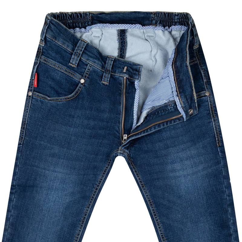 Thermo Slim-Fit Jeans aus Stretch-Denim 
