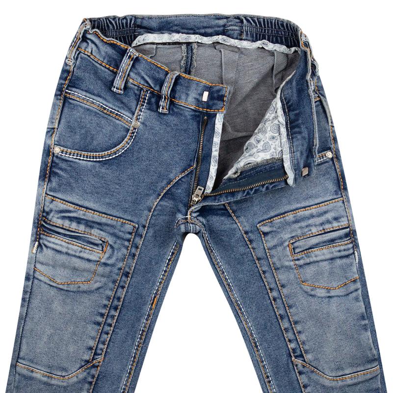 Designer Slim-Fit Jeans aus Stretch-Denim 