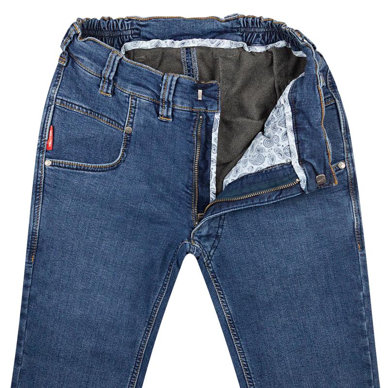 Slim-Fit Cozy-Thermo Stretch- Jeans 58