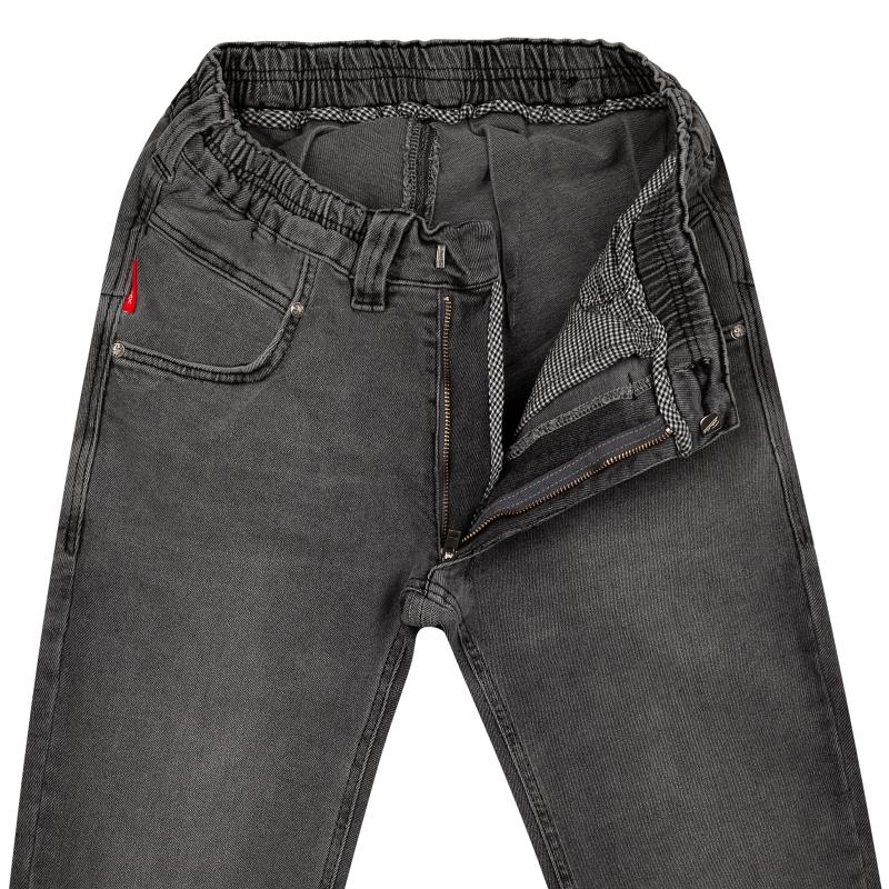 Schlupf Stretch-Jeans Regular Fit M