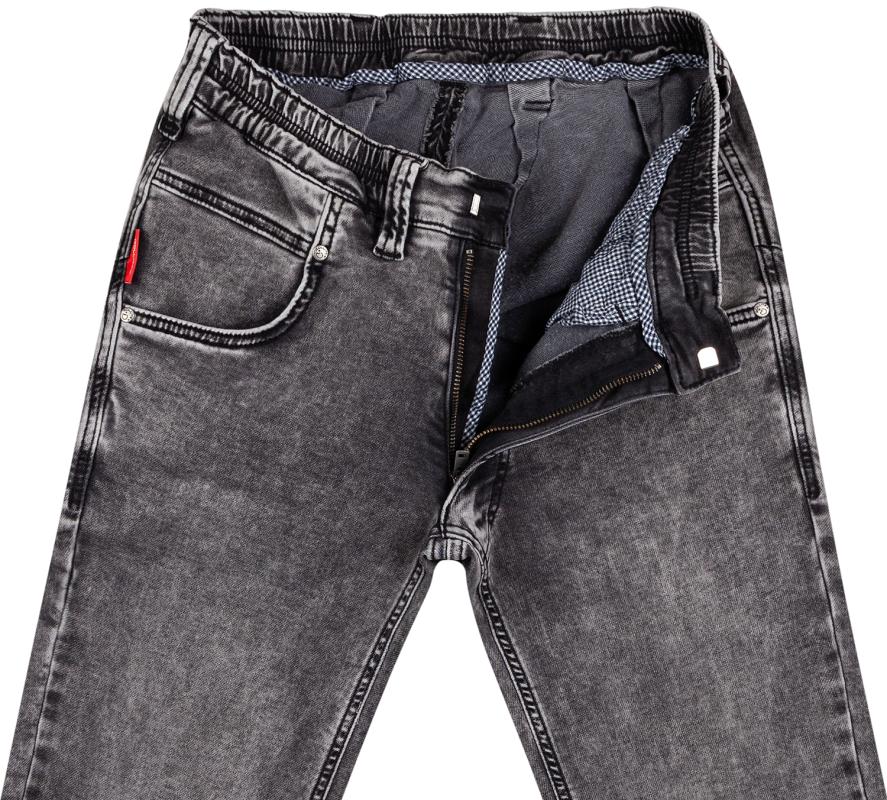 Schlupf Stretch-Jeans Regular Fit M