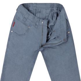 Slim-Fit Hose aus Leinen 