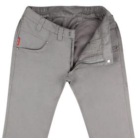 Regular-Fit Hose aus Leinenmix 