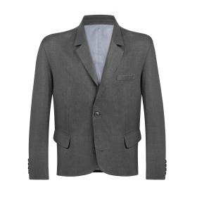 REGULAR-FIT JACKET AUS SCHURWOLL-MIX 